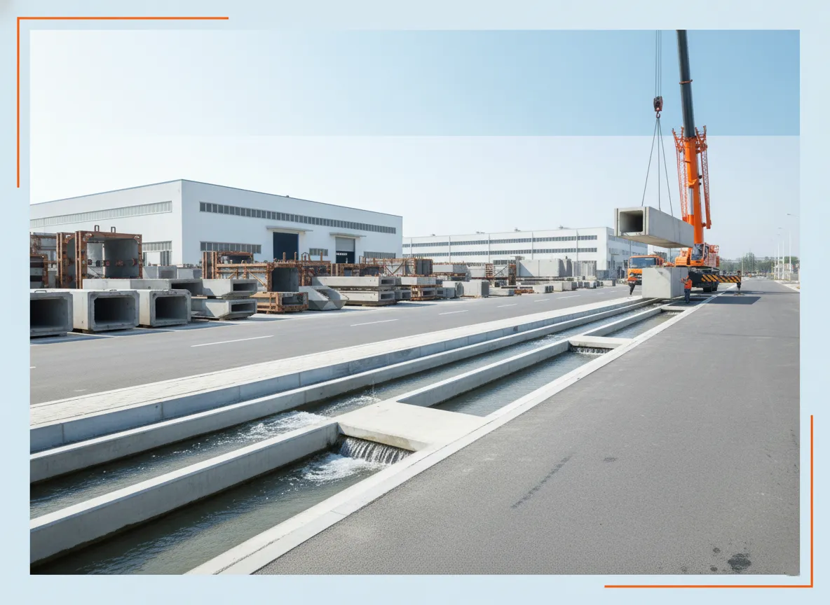 Precast U-Drain Manufacturer in Surat