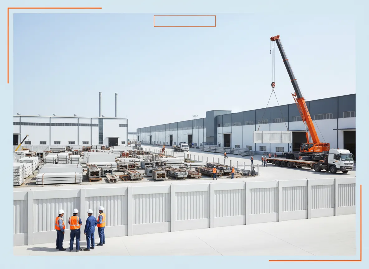 RCC Precast Wall Manufacturer in Surat